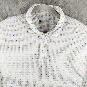 Onward Reserve Tour Logo Polo Shirt Mens Large Golf Logo Performance